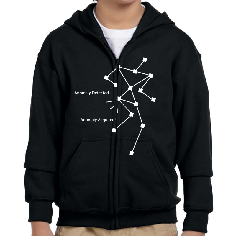 Anomaly Detected Sls Ghost Hunting Youth Zipper Hoodie by Mblentot | Artistshot