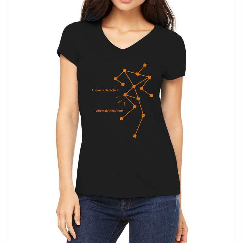 Anomaly Detected Sls Ghost Hunting Women's V-Neck T-Shirt by Mblentot | Artistshot