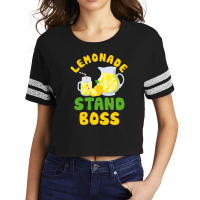 Lemonade Stand Boss Scorecard Crop Tee | Artistshot