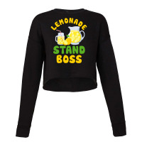 Lemonade Stand Boss Cropped Sweater | Artistshot