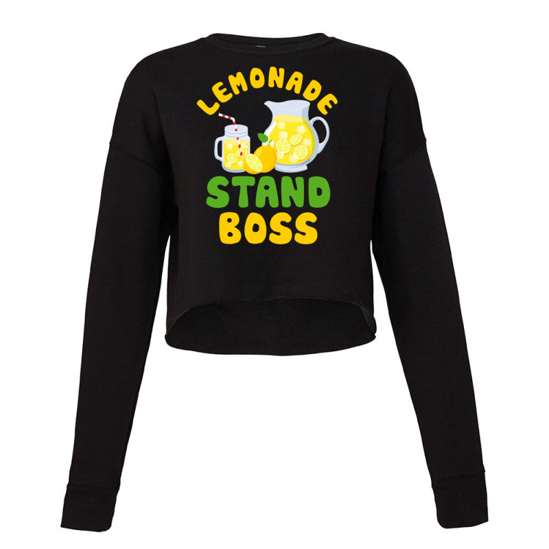 Lemonade Stand Boss Cropped Sweater by cm-arts | Artistshot