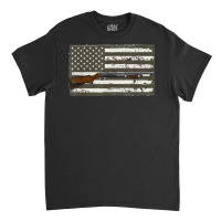 Mens Sporting Clays   Skeet Usa Flag   Clay Target Shooting T Shirt Classic T-shirt | Artistshot