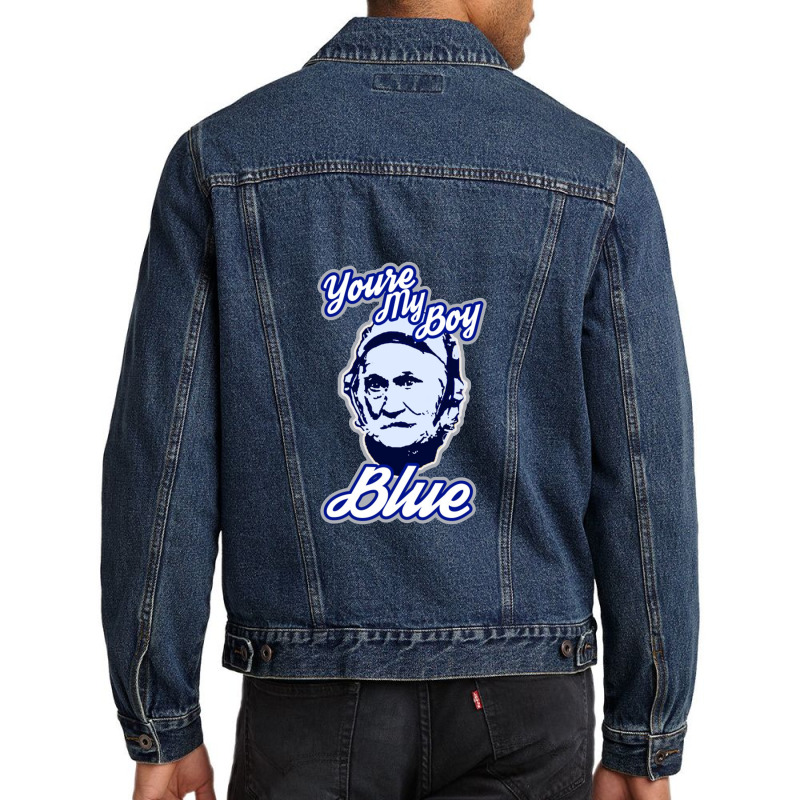 Youre My Boy Blue Men Denim Jacket by theweirdgotchiclub | Artistshot