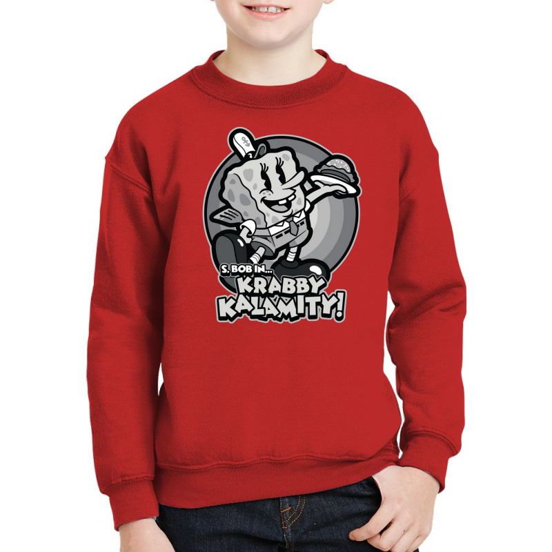 Krusty Kalamity Youth Sweatshirt by Morera | Artistshot