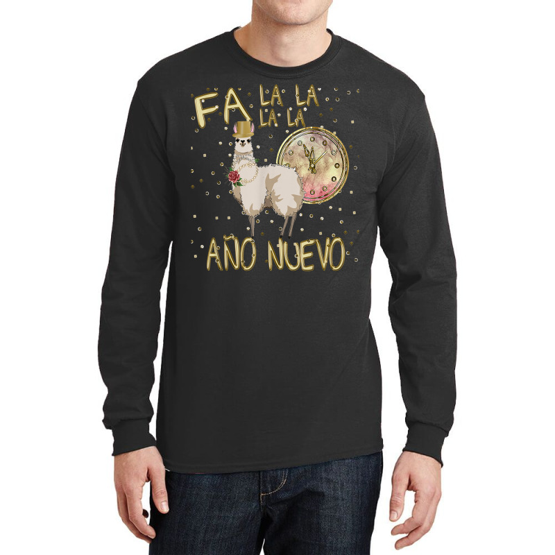 Fa La La Ano Nuevo  Graciosa Llama  T Shirt Apparel Gift Long Sleeve Shirts | Artistshot