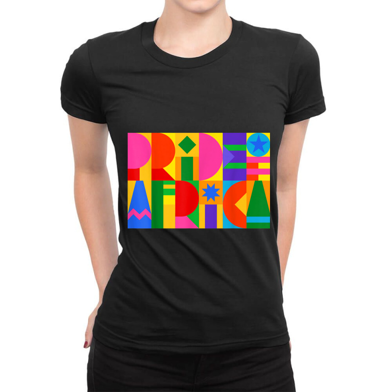 Pride Of Africa Flag National Pride Gift Ladies Fitted T-Shirt by RayDesign | Artistshot