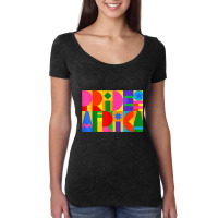 Pride Of Africa Flag National Pride Gift Women's Triblend Scoop T-shirt | Artistshot