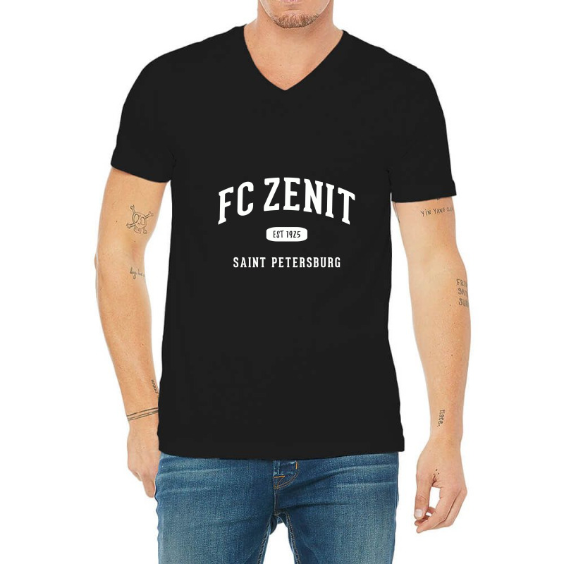 Zenit Saint Petersburg V-Neck Tee by theweirdgotchiclub | Artistshot