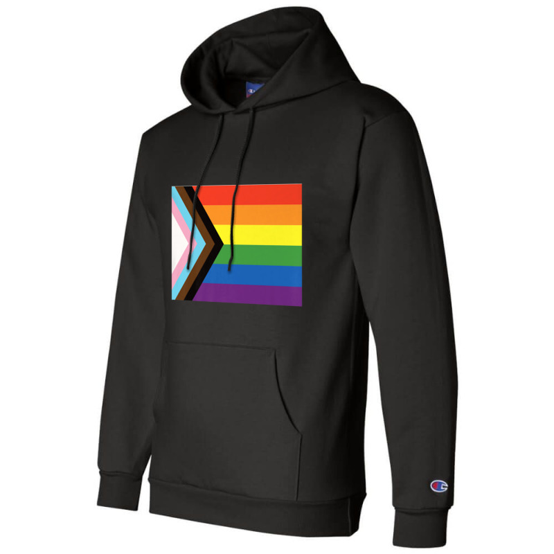 Progress Pride Flag National Pride Gift Champion Hoodie by RayDesign | Artistshot