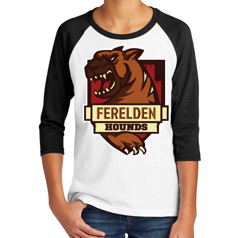 Ferelden Hounds Youth 3/4 Sleeve by SilviaMartinez | Artistshot