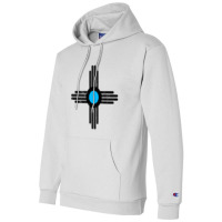 Zia Sun Blue Champion Hoodie | Artistshot