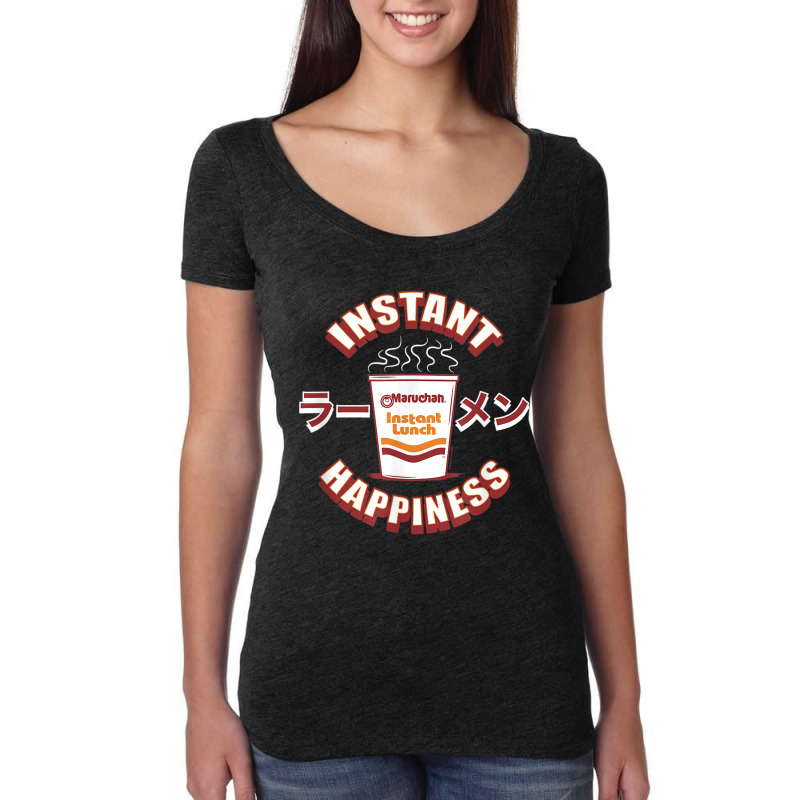 Maruchan Instant Happiness Steaming Ramen Soup Women's Triblend Scoop T-shirt by Valentino-Holt | Artistshot