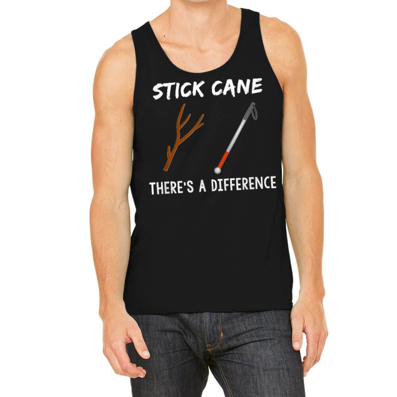 Stick Cane There's Different Orientation & Mobility Teacher Tank Top | Artistshot