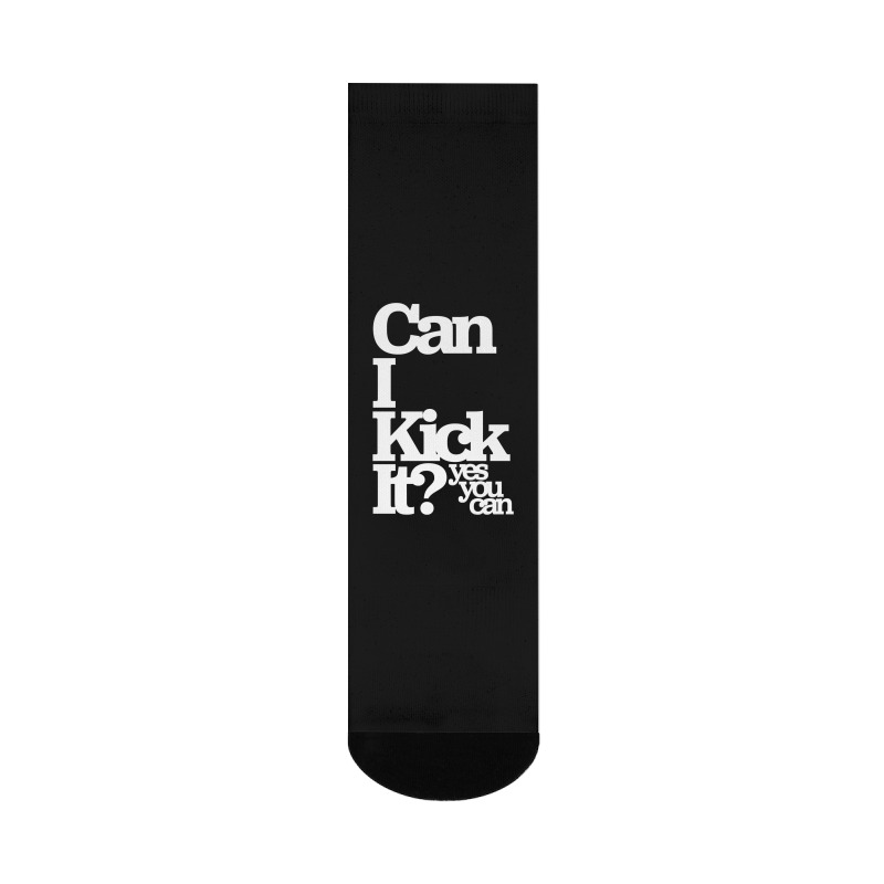 Can I Kick It Yes You Can! Great Gift For Old School Hiphop Heads Crew Socks | Artistshot