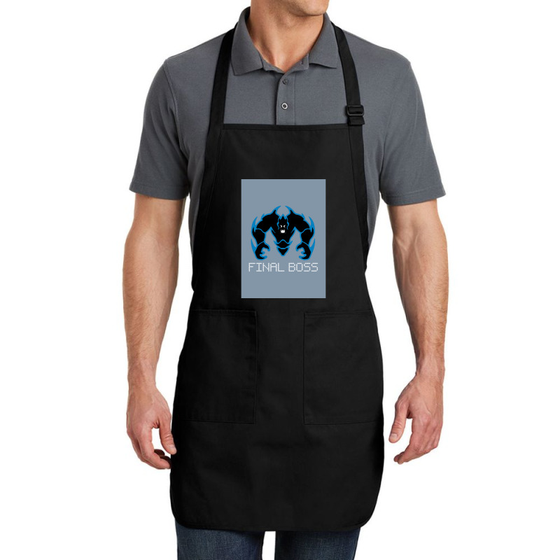 Final Boss Spiral Notebook Full-length Apron | Artistshot