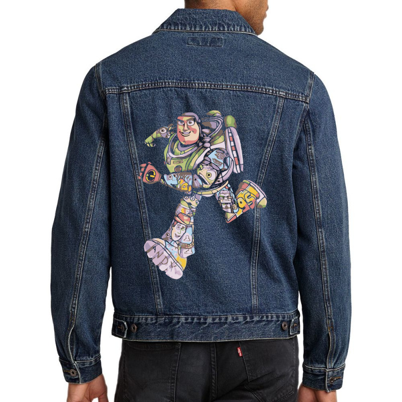 Buzz Lightyear Space Ranger, Buzz Lightyear 2022 Movie Art Men Denim Jacket | Artistshot