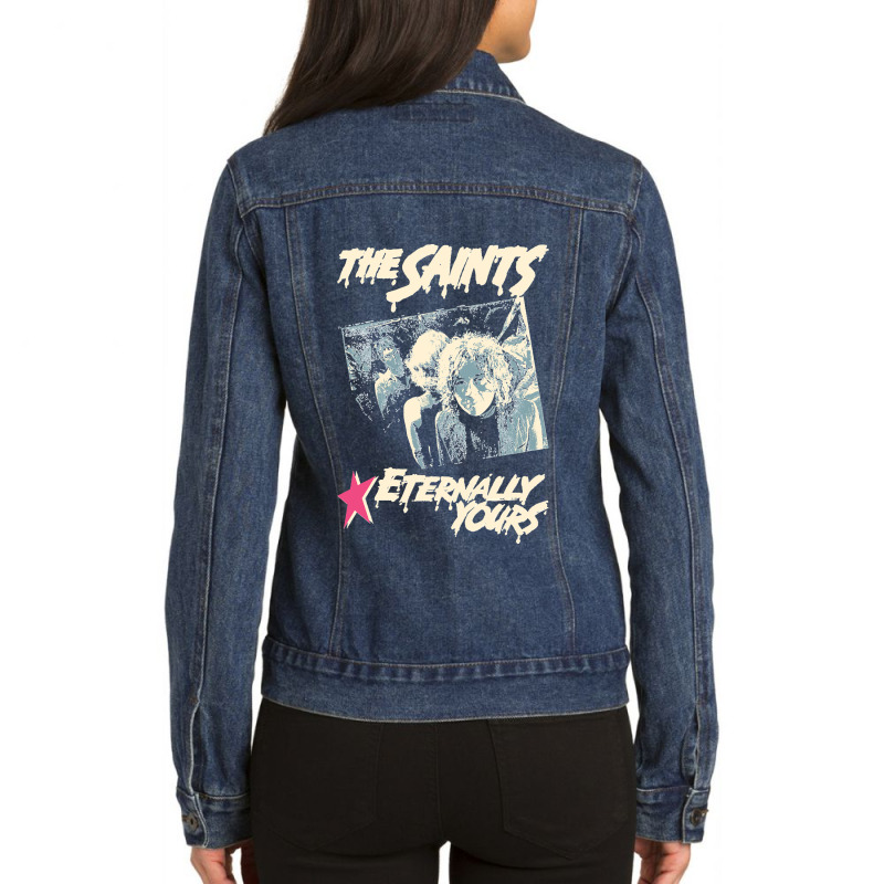 The Saints Eternally Yours Classic Ladies Denim Jacket by cm-arts | Artistshot