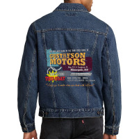 Gustafson Motors From Fargo   Fargo Men Denim Jacket | Artistshot