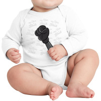 Mens My Skin Is Black Long Sleeve Baby Bodysuit | Artistshot