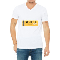 Chappie Reject V-neck Tee | Artistshot