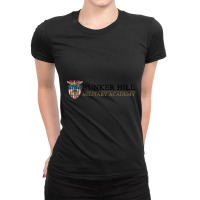 Bunker Hill Military Academy, Distressed Ladies Fitted T-shirt | Artistshot