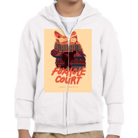 The Foxhole Court Book Cover Art Print Youth Zipper Hoodie | Artistshot