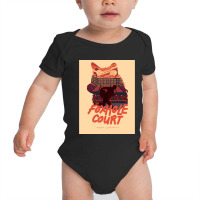 The Foxhole Court Book Cover Art Print Baby Bodysuit | Artistshot