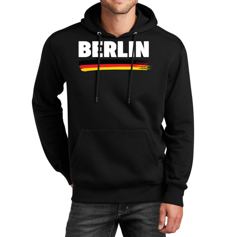 Berlin City   Germany Flag Travel Gift Idea Sweatshirt Unisex Hoodie | Artistshot