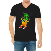 Pineapple V-neck Tee | Artistshot