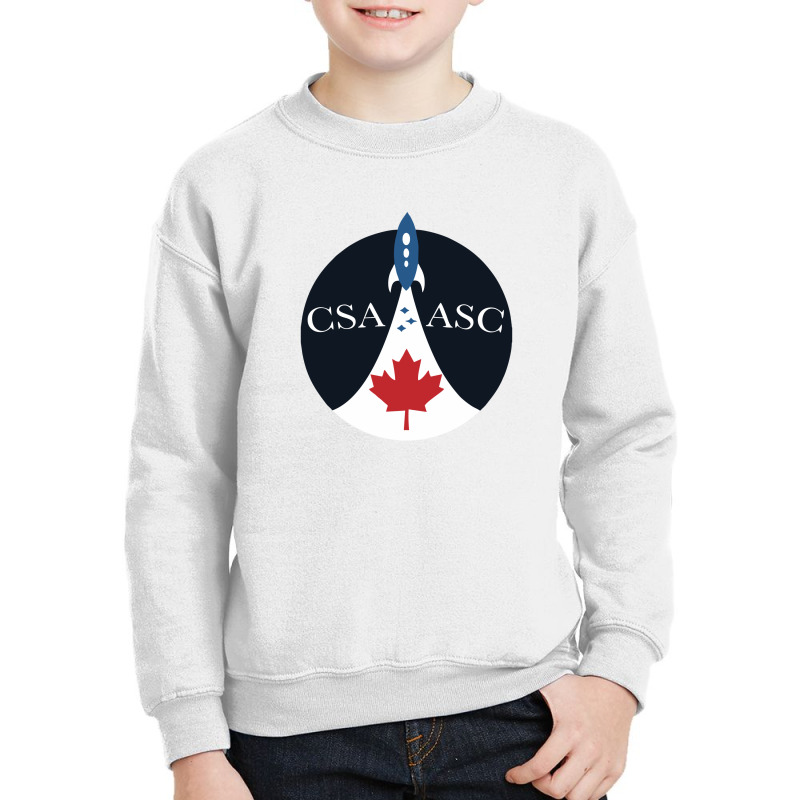 Canadian Space Agency Youth Sweatshirt by cm-arts | Artistshot