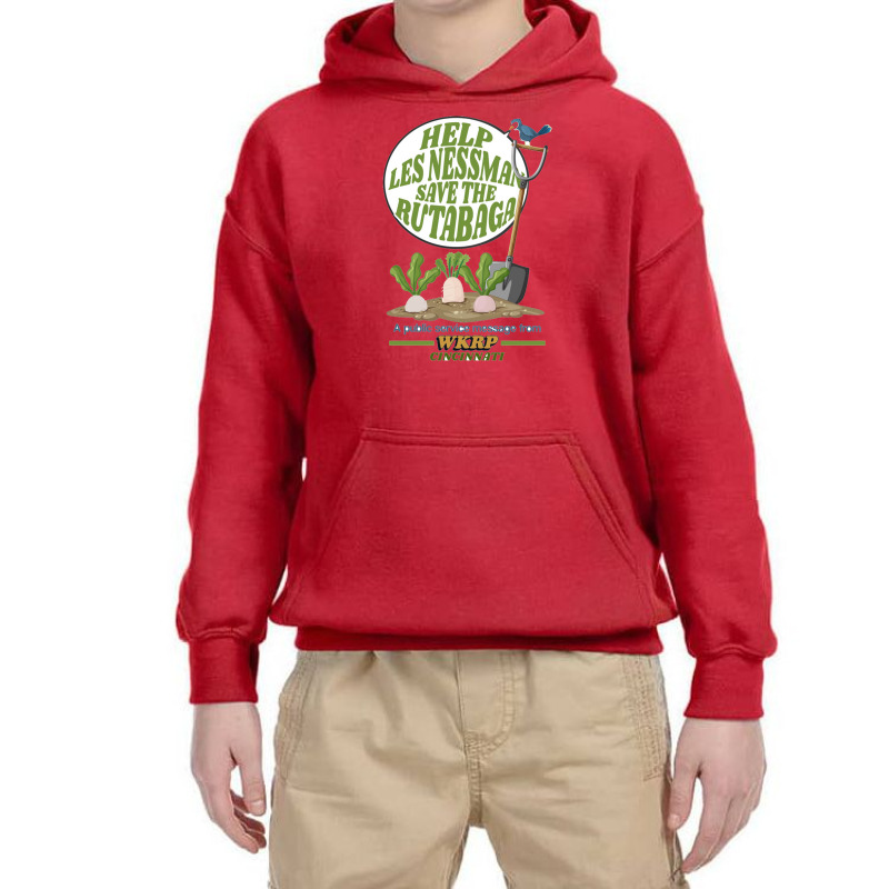 Help Les Nessman Save The Rutabaga Youth Hoodie | Artistshot