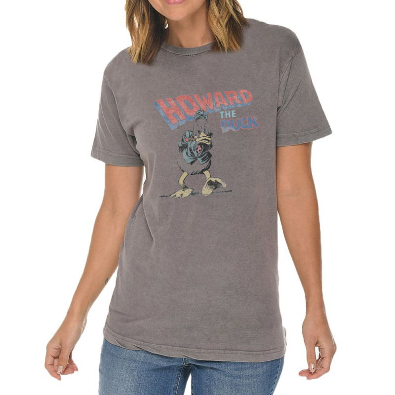 Howard The Duck, Faded And Distressed   Howard The Duck Vintage T-shirt | Artistshot