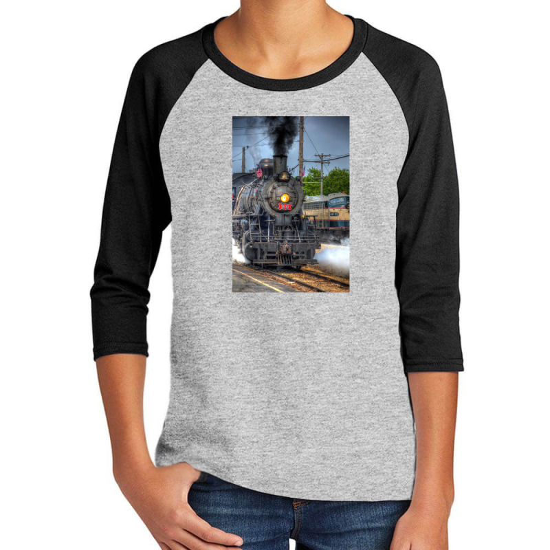 Frisco 1630 Steam Engine Youth 3/4 Sleeve | Artistshot