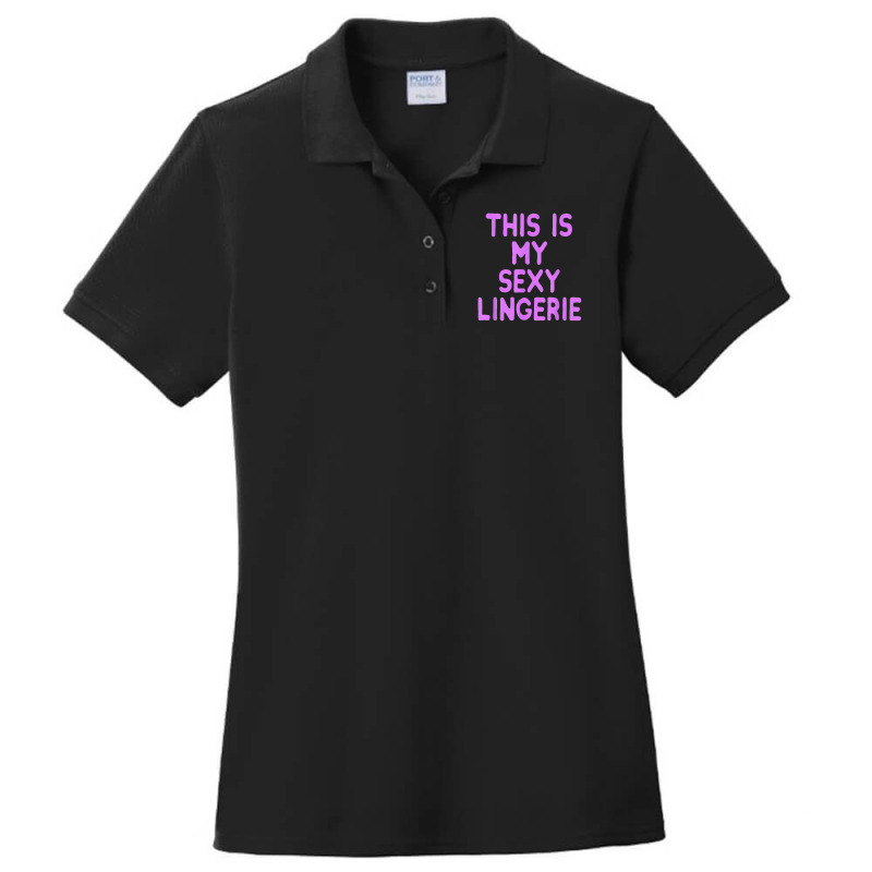 This Is My Sexy Lingerie Night Costume For Wife Girl Women Ladies Polo Shirt by ARpemie | Artistshot