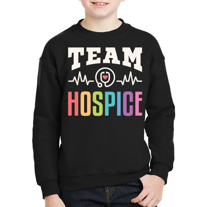 Team Hospice Nurse Aide Doctor End Of Life Palliative Care Sweatshirt Youth Sweatshirt | Artistshot