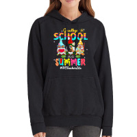 Pe Teacher Gnome Goodbye School Hello Summer Vintage Hoodie | Artistshot