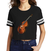 Contrabass Double Bass Music T Shirt Tee Tees T Shirt Tshirt Scorecard Crop Tee | Artistshot