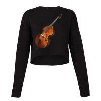 Contrabass Double Bass Music T Shirt Tee Tees T Shirt Tshirt Cropped Sweater | Artistshot