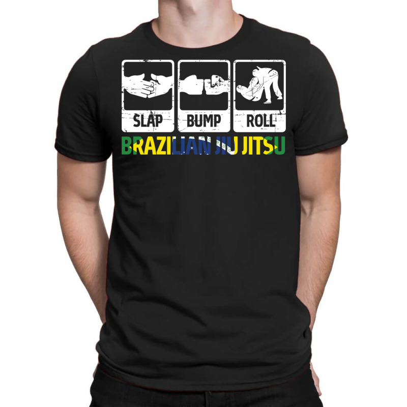 Long Sleeve   Bjj Brazilian Jiu Jitsu Slap   Bumb   Roll T-shirt | Artistshot