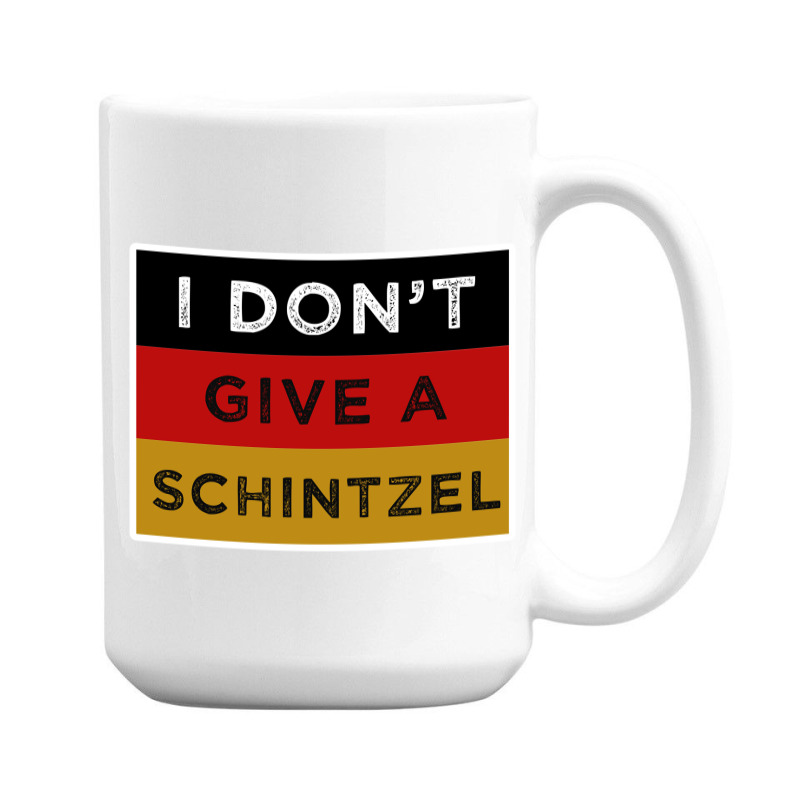 I Dont Give A Schnitzel Funny Oktoberfest 15 Oz Coffee Mug | Artistshot