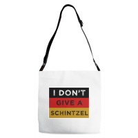 I Dont Give A Schnitzel Funny Oktoberfest Adjustable Strap Totes | Artistshot