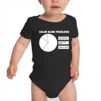 Color Blind Problems Baby Bodysuit | Artistshot