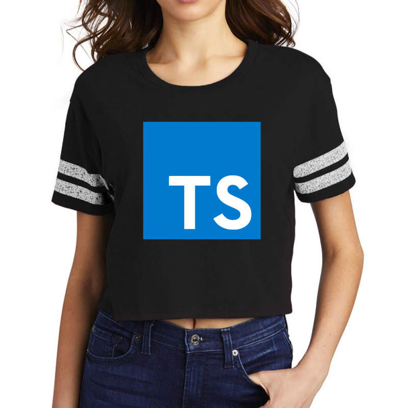 Typescript Scorecard Crop Tee by cm-arts | Artistshot