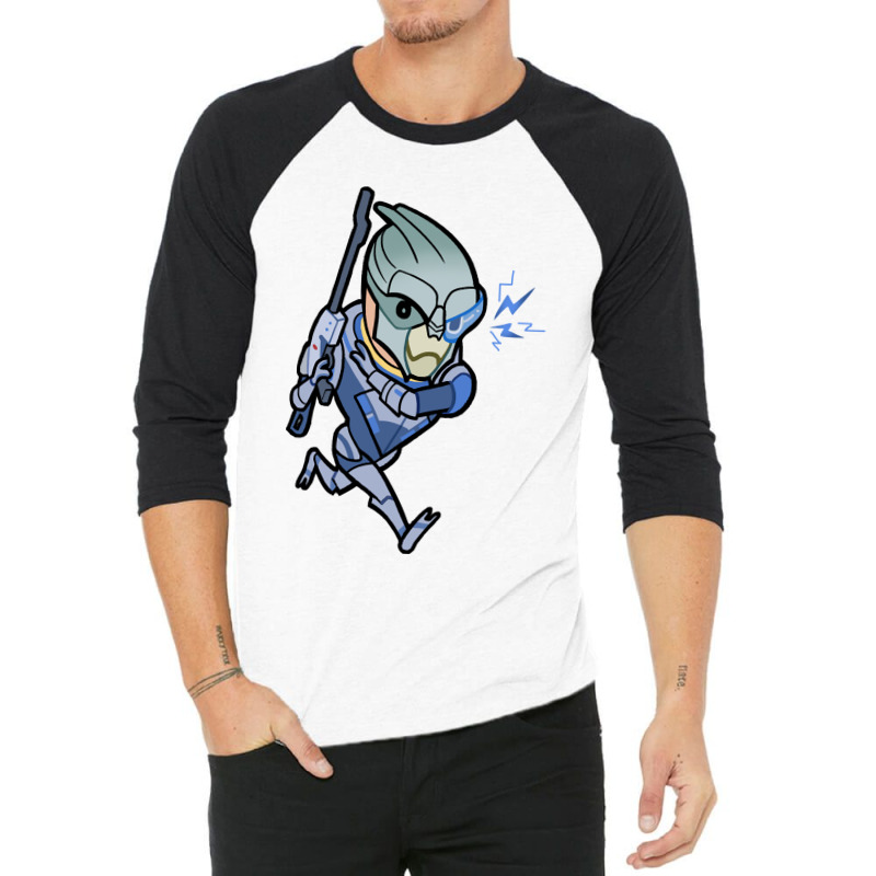 Garrus Vakarian 3/4 Sleeve Shirt by SilviaMartinez | Artistshot