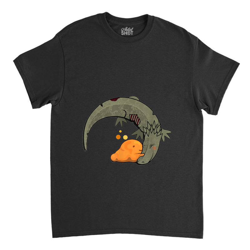 Scp 999 + Scp 682 Tickle Monster + Hard To Destroy Reptile Classic T-shirt by ARpemie | Artistshot