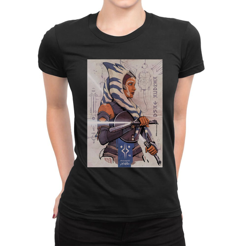 Rebels Clone Wars Ahsoka Tano Classic Ladies Fitted T-Shirt by cm-arts | Artistshot