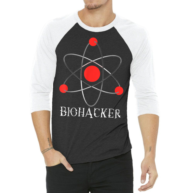 Biohacker T Shirt Biohacking Guide Shirt 3/4 Sleeve Shirt | Artistshot