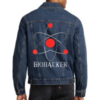 Biohacker T Shirt Biohacking Guide Shirt Men Denim Jacket | Artistshot