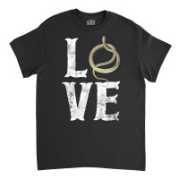 Love Snake New Tee Shirt Reptile Fan Herpetology Teacher Classic T-shirt | Artistshot