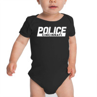 City Of Cincinnati Police Officer Ohio Policeman T Shirt Baby Bodysuit | Artistshot